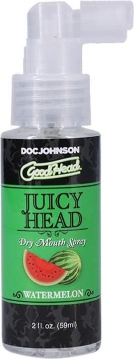 Actual product image Doc Johnson GoodHead™ Juicy Head Dry Mouth Spray - Watermelon (59 ml)