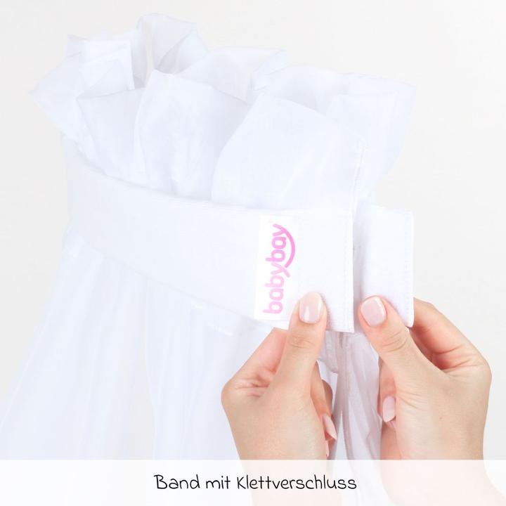 Produktbild Babybay Betthimmel & Himmelstangen Moskitoschutz und Himmel für alle Beistellbetten bis