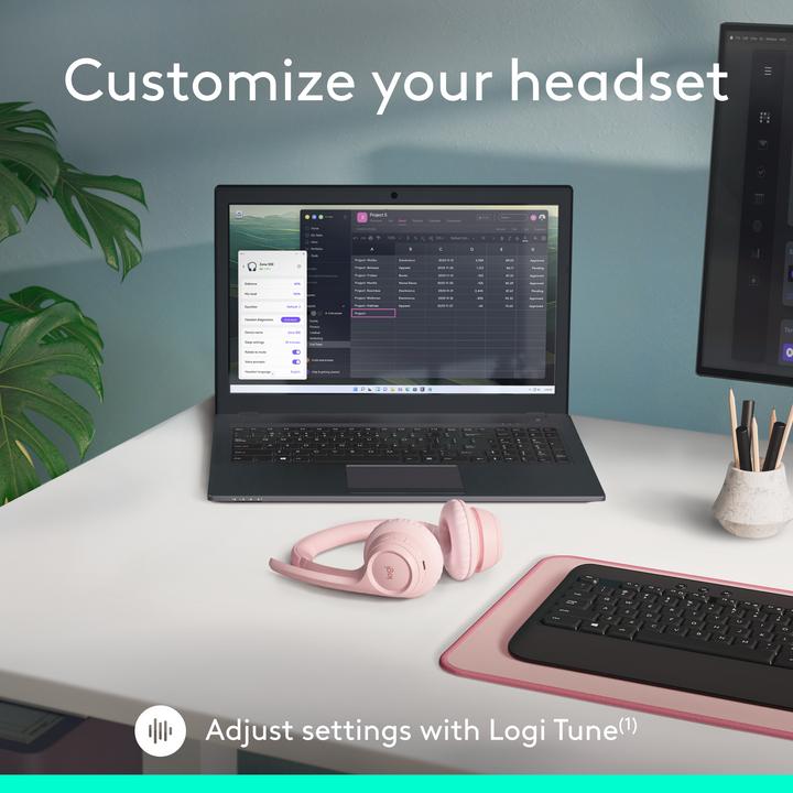 Image du produit Logitech Zone 300 (Sans fil, USB-C)