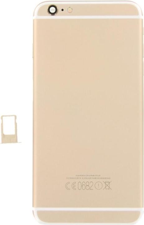 Produktbild OEM Ersatz iPhone 6 Plus Rückseite komplett Set Gold (Apple iPhone 6 Plus)
