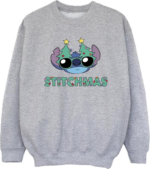 Disney Lilo & Stitch Stitchmas Glasses Sweatshirt Mädchen