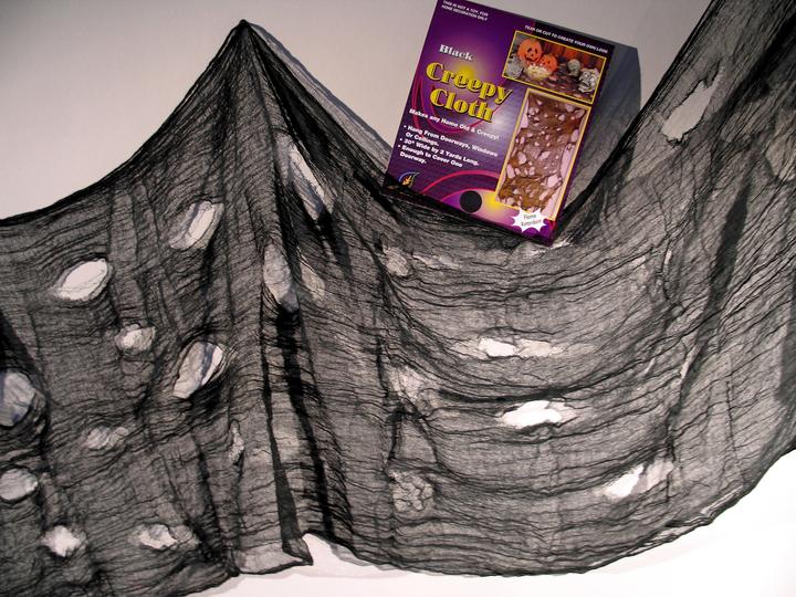 Produktbild Festartikel Müller Deko-Lumpengewebe Halloween Dekoration