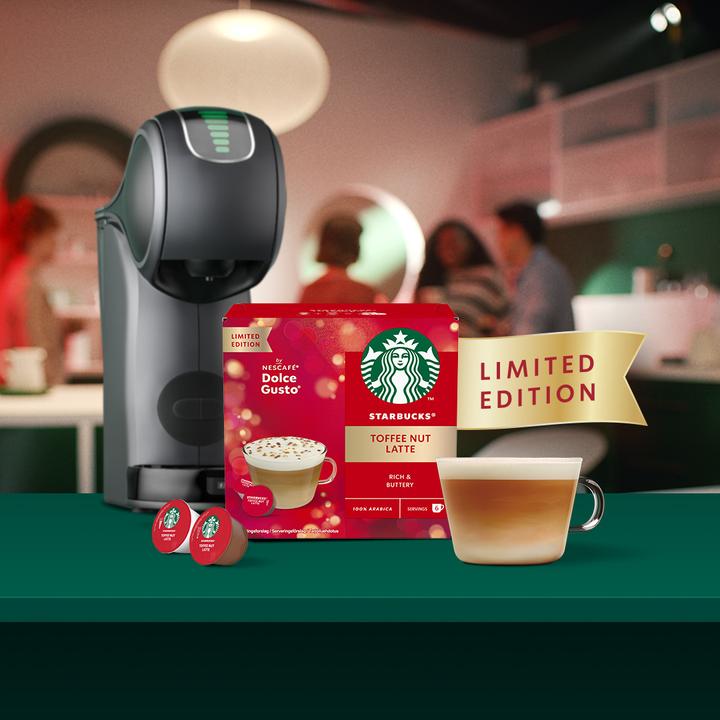 Actual product image Starbucks Toffee Nut Latte by Nescafé Dolce Gusto (6 x Port.)