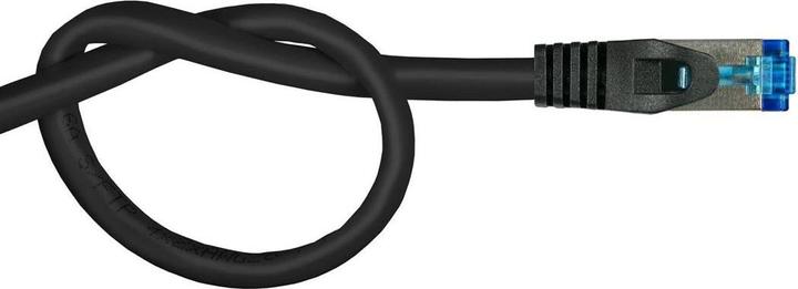 Produktbild Kabelmeister Patchkabel SmartFLEX, Cat.6A, S/FTP, halogenfreier TPE-Kabelmantel (LSZH), UV-beständig, schwarz,30 (S/FTP, CAT6, 30 m)