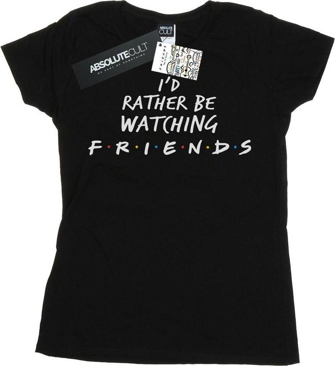 Immagine prodotto Friends Rather Be Watching Maglietta Donna (M)