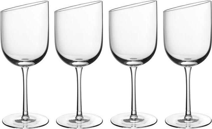 Actual product image Villeroy & Boch Red wine goblet, set of 4 NewMoon (30 cl, 4 Glasses, Red wine glasses)