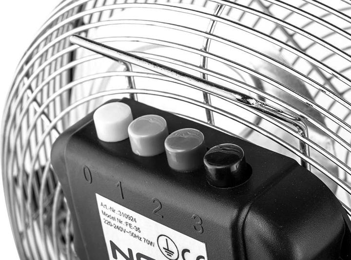 Actual product image Neo 50W floor fan, diameter 30 cm, 3 air speeds