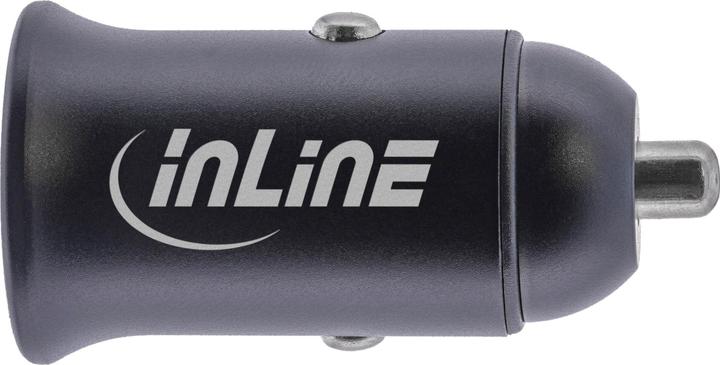 Immagine prodotto InLine Adattatore USB per auto Power Delivery, 2x USB Type-C, nero