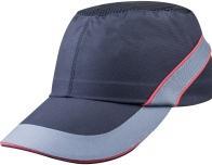 Deltaplus Anstosskappe Coltan, Einstellbereich 58-62 cm, schwarz/grau (58 - 62 cm)