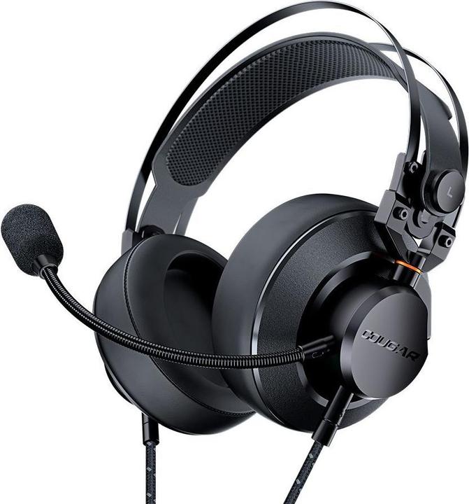 Produktbild Cougar Gaming 3H550P53B.0001 Kopfhörer & Headset Verkabelt Kopfband Schwarz (Kabelgebunden)