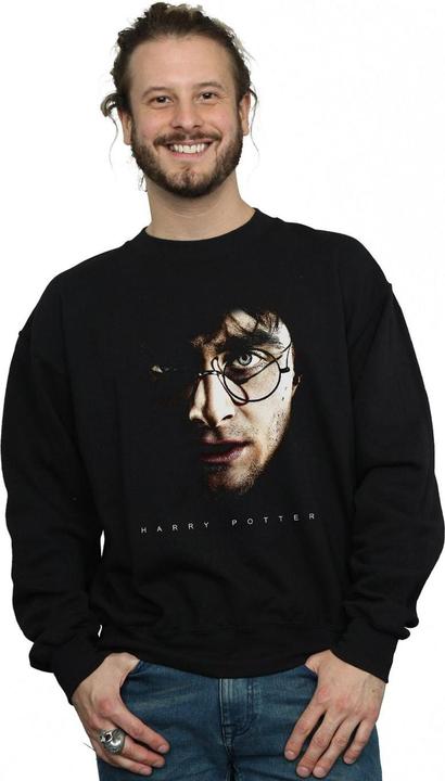 Actual product image Mens Dark Portrait Sweatshirt (XL)
