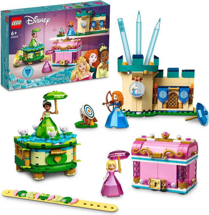 Immagine prodotto LEGO Le magie di Aurora, Merida e Tiana funzionano (43203, LEGO Disney)