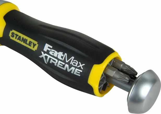 Actual product image Stanley FatMax bit screwdriver with ratchet and bits