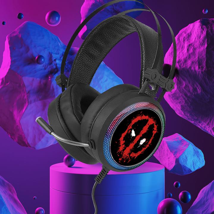 Produktbild Disney Auriculares Gaming Deadpool Marvel Negro