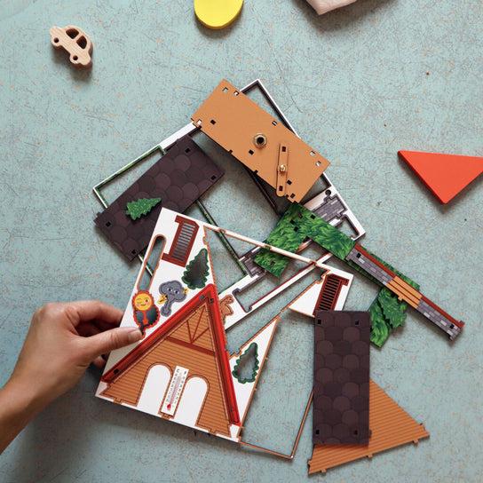 Produktbild Kikkerland DIY Weather House