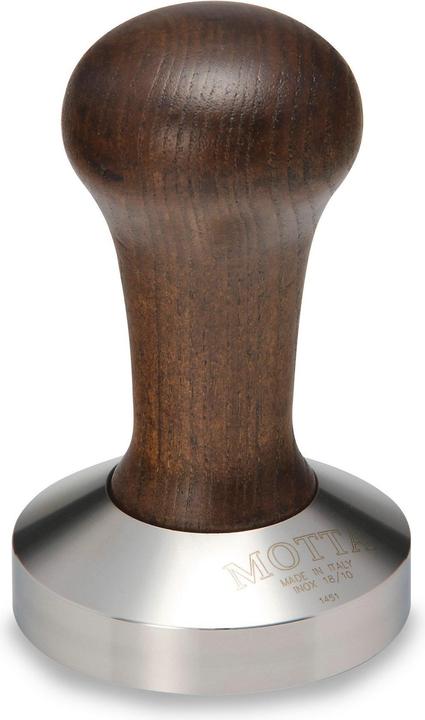 Produktbild Motta 8150/M Tamper mit Holzgriff und Edelstahl-Basis Ø 58 mm konvex