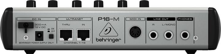 Immagine prodotto Behringer Powerplay 16 P16-M (Mixer da studio e live)