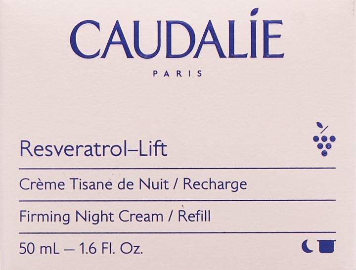 Valori nutrizionali e ingredienti Caudalie Resveratrol-Lift Recharge (50 ml, Crema notte)