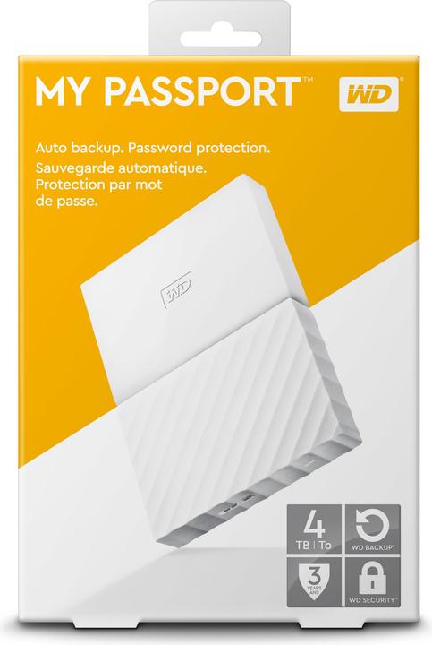Actual product image WD My Passport (4 TB)
