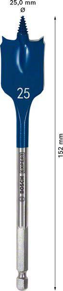 Produktbild Bosch Professional Zubehör EXPERT Self Cut Speed Flachfräsbohrer, 25 x 152 mm (25 Millimeter)