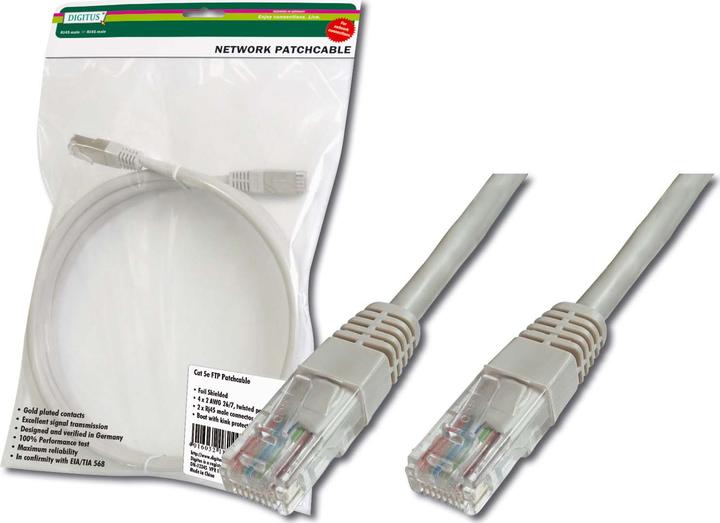 Actual product image Digitus Network cable (U/UTP, CAT5e, 30 m)