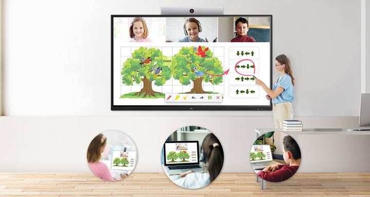Actual product image LG Touch Display 65TR3DJ-B Multitouch (3840 x 2160 Pixels, 65")