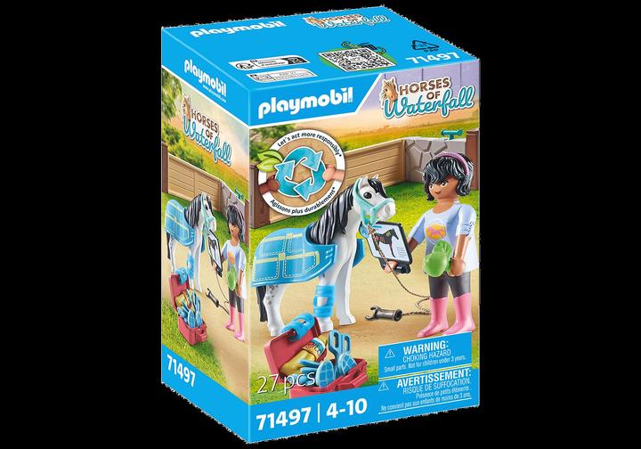 Actual product image Playmobil Equine therapist (71497, Playmobil Horses of Waterfall)