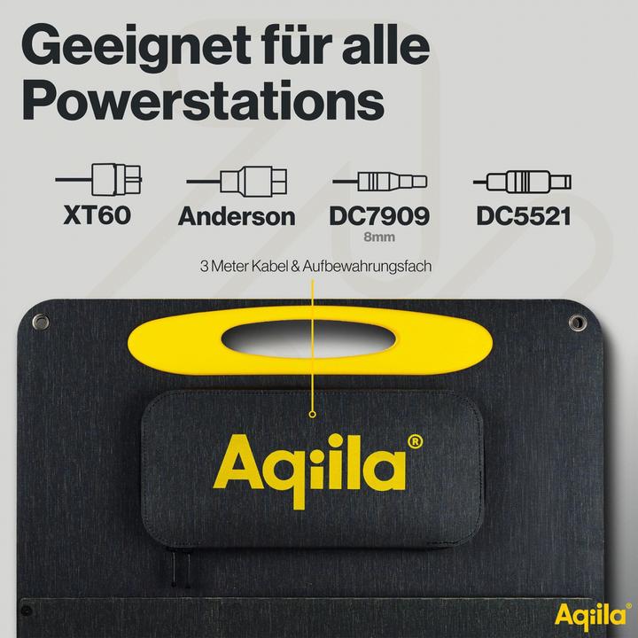 Produktbild Aqiila Sunbird P21 - Foldable solar panel (21 W, 0.60 kg)