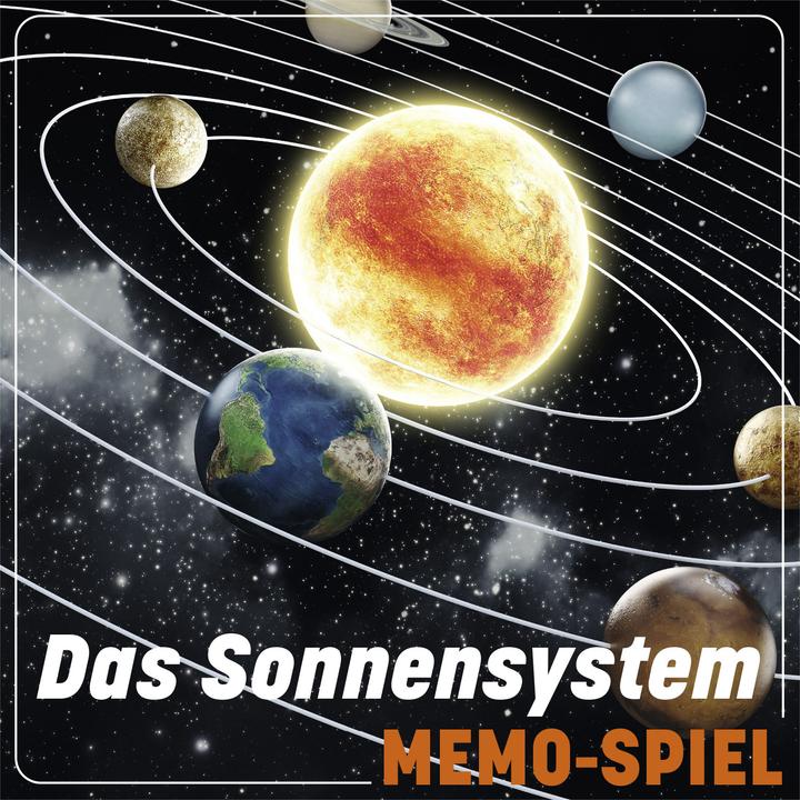 Actual product image Our solar system - Stars and planets - The memo game (German)