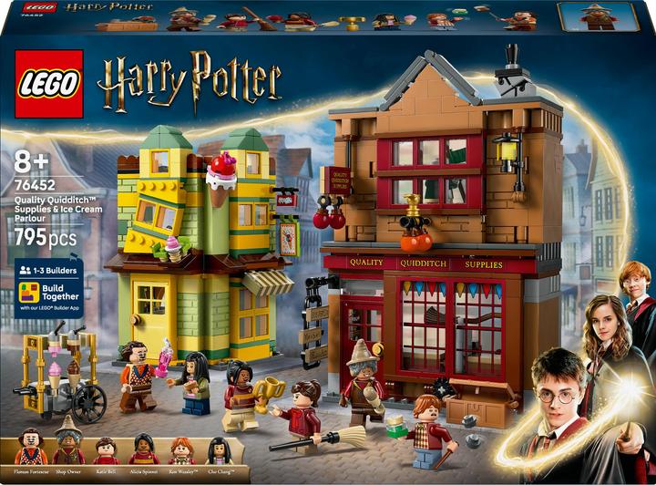 LEGO Qualität für Quidditch & Fortescues Eissalon (76452, LEGO Harry Potter)