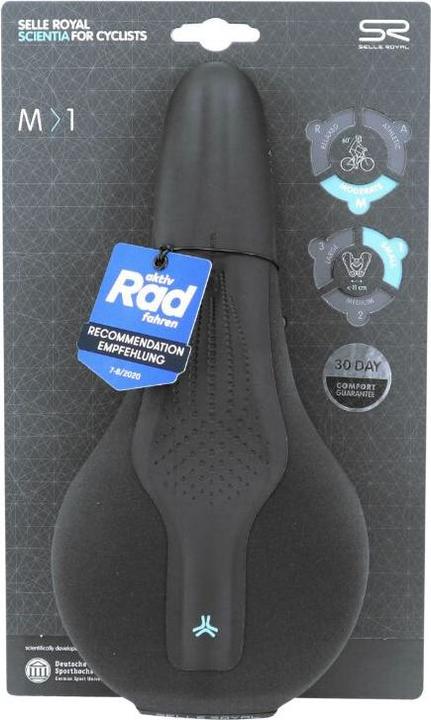 Actual product image Selle Royal Scientia M>1 Saddle, Moderate, small