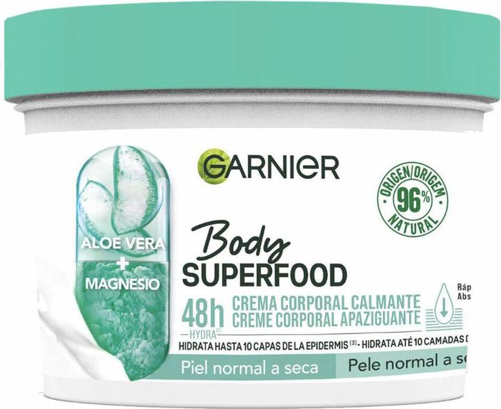 Actual product image Garnier Body Superfood Aloe 400 (Body cream, 380 ml)