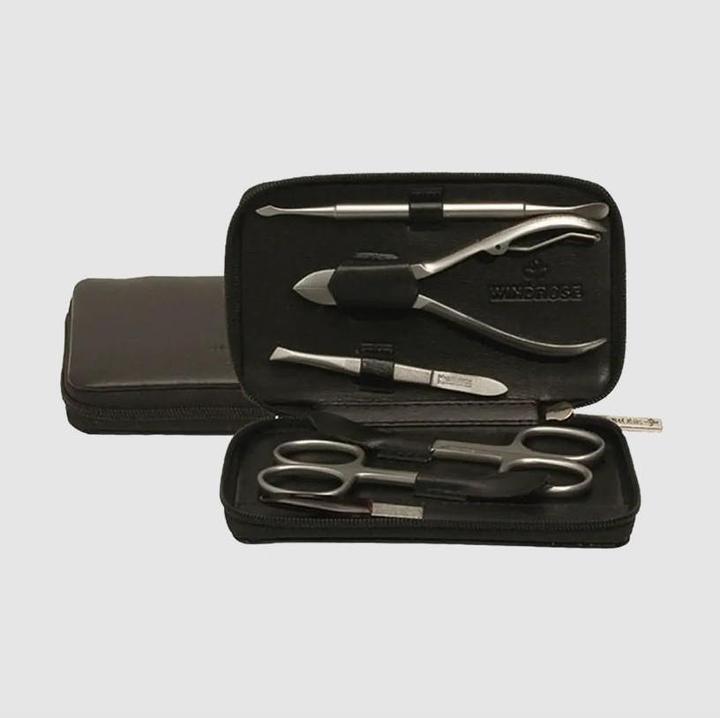 Produktbild Windrose Ambiance Manicure-Set 12,5 cm Leder