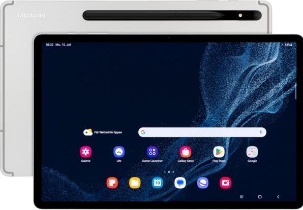 Produktbild Samsung Galaxy Tab S8+ (5G, 12.40", 256 GB, Silver)