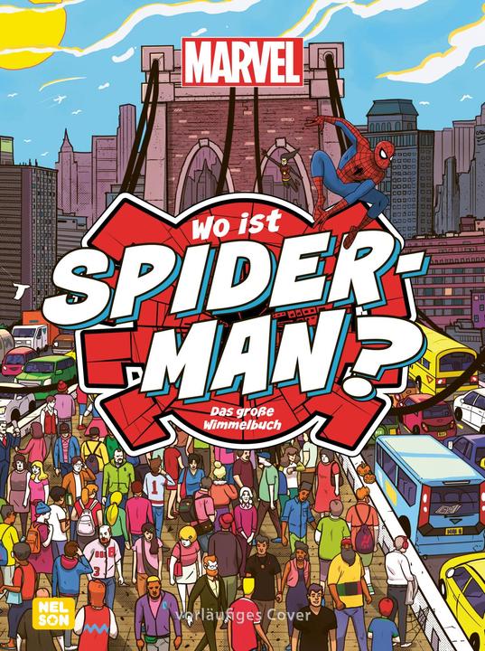 Immagine prodotto Marvel: Wo ist Spider-Man? Das grosse Wimmelbuch (Tedesco, Meraviglia, Constanze Steindamm, 2024)