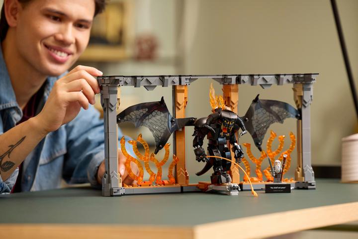 Immagine prodotto LEGO Il Signore degli Anelli: fermalibro Balrog (10367, LEGO Il Signore degli Anelli)