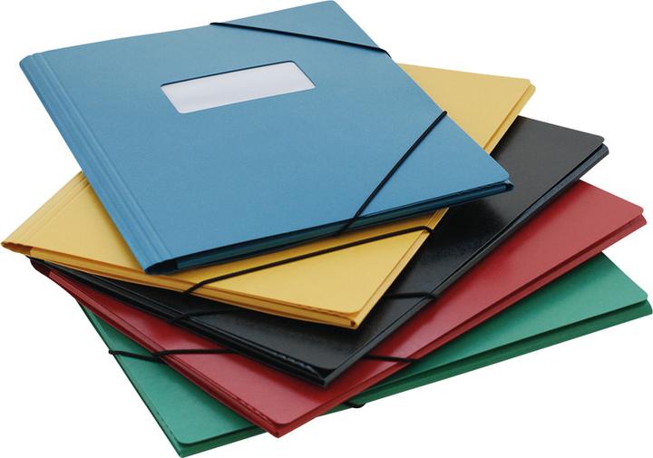Image du produit Erola Dossier de classement A4 vert avec fenêtre + 3 rabats (A4, 1 x)