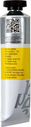 Image du produit Pebeo Artist Acrylics Acrylique extra fine (Hansagelb clair, 37 ml)