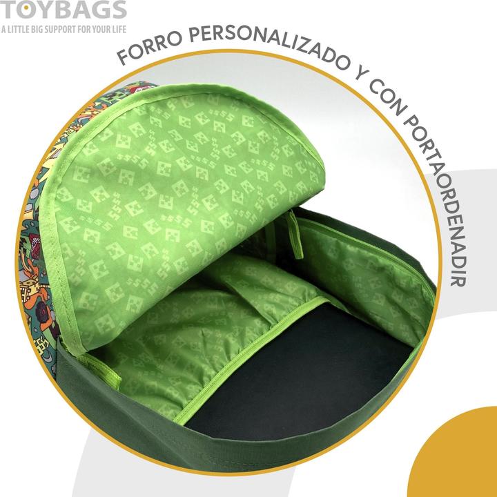 Produktbild Toybags Minecraft - Rucksack - Crazy
