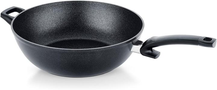 Fissler adamant Wokpfanne 32 cm INDUKTION (32 cm, Wok Pfanne, Aluminium)