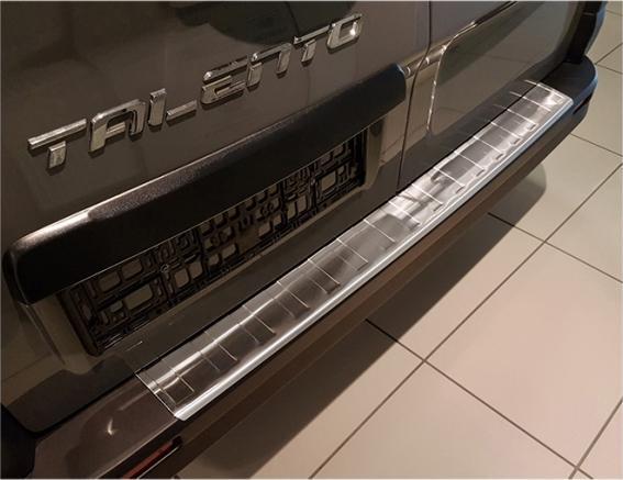 Actual product image Avisa Stainless steel bumper protection for Fiat Talento / Opel Vivaro / Renault Trafic from 2014 until (Rear)