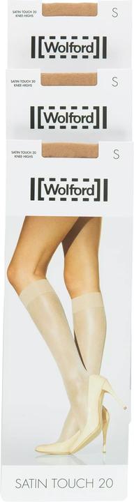 Produktbild Wolford Kniestrümpfe "Satin Touch" gobi (20 DEN, 38, M)