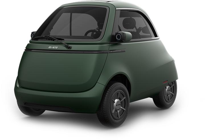 Immagine prodotto Microlino Verde Londra a lungo raggio Cool & Connect (Elettrico / Benzina Ibrido, 17 CV)