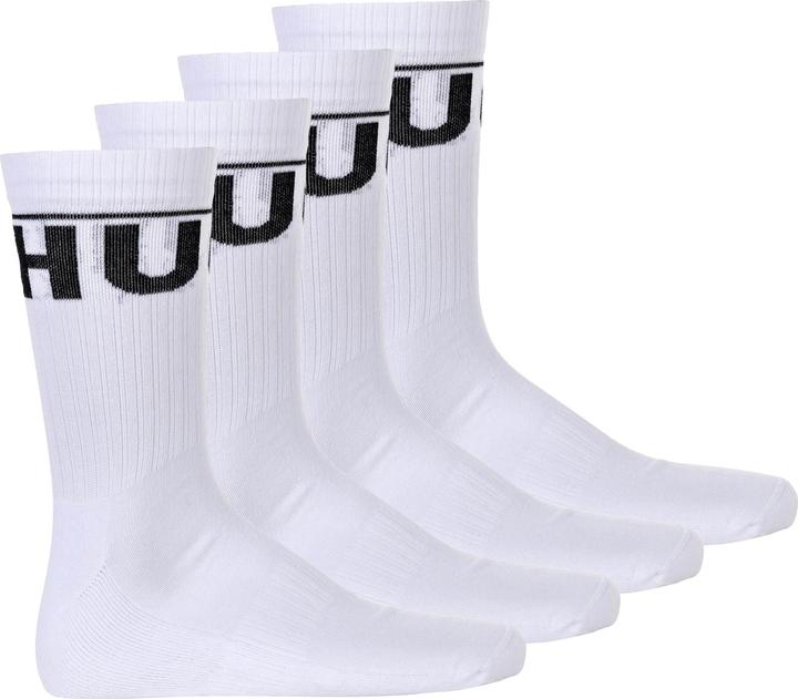HUGO 2P QS RIB ICONIC CC 10257965 01 (4er Pack, 39 - 42)