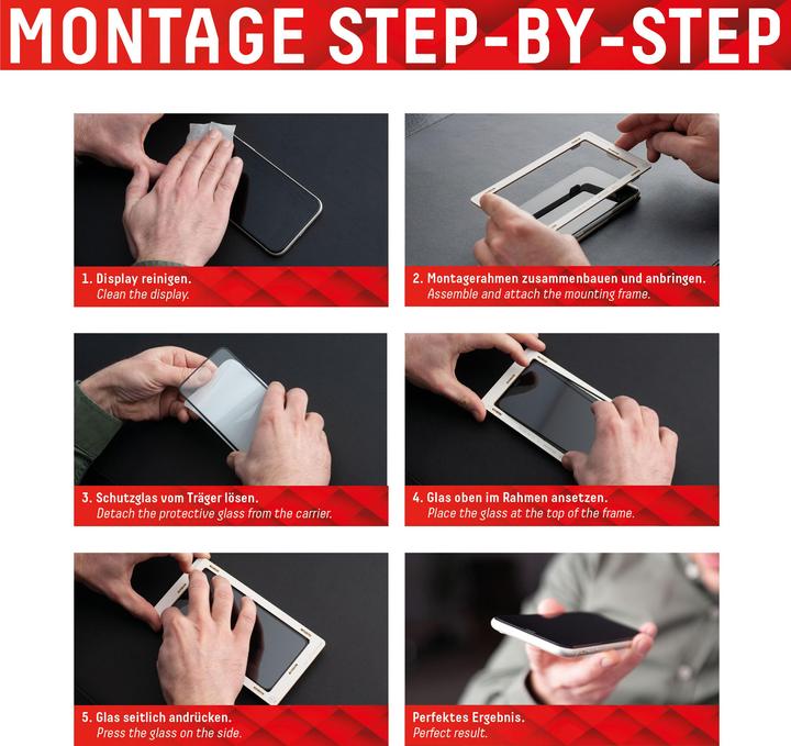 Image du produit Displex Real Glass, Privacy Full Cover Panzerglas (1 pièce(s), Apple iPhone 8, Apple iPhone 7, Apple iPhone SE (3ème génération), Apple iPhone SE (2ème génération))