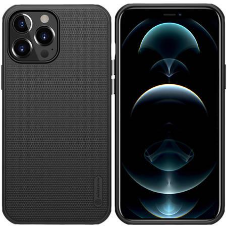 Actual product image Nillkin Super Frosted Shield Pro case for iPhone 16 Pro 6,3" black (Apple iPhone 16 Pro)