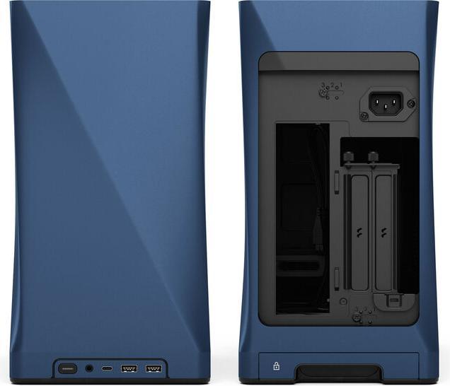 Actual product image Fractal Case Era 2 Midnight Blue (ITX)