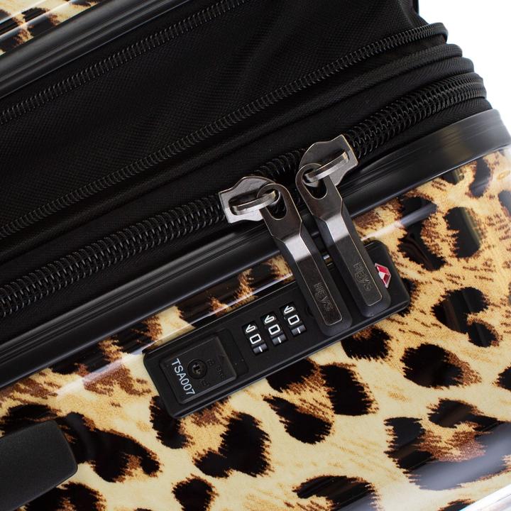 Image du produit Heys Black Camo Ensemble de valises à 4 roulettes 3 pièces avec soufflet extensible (214 l, XL (à partir de 115l))