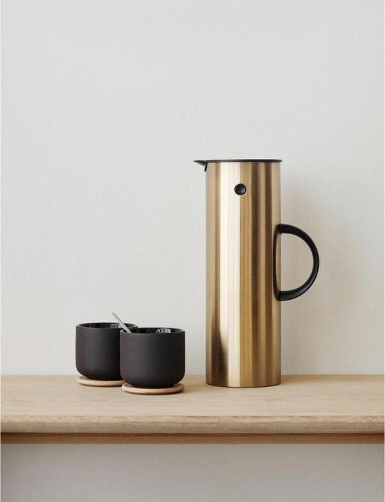 Image du produit Stelton EM 77 Verseuse isolante 1l brushed brass (900-8) (1 l)