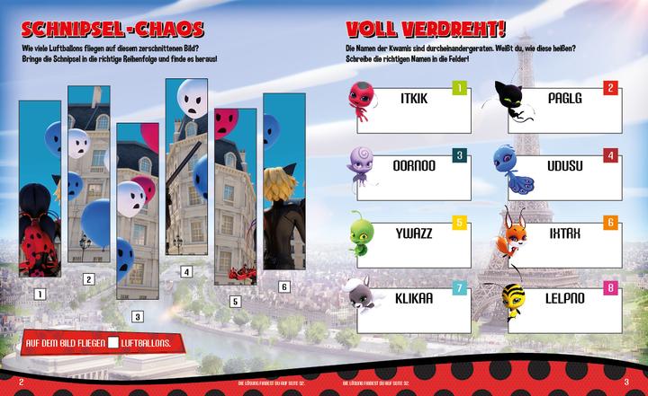 Produktbild Panini Miraculous 500 Sticker - Block mit 8 Stickerseiten (500 St
